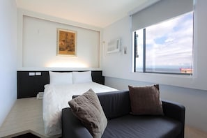 Chambre Double, 1 lit double | Rideaux occultants, Wi-Fi gratuit, draps fournis