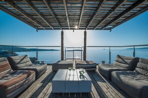Villa, 5 Bedrooms, Private Pool, Sea View | Terrace/patio