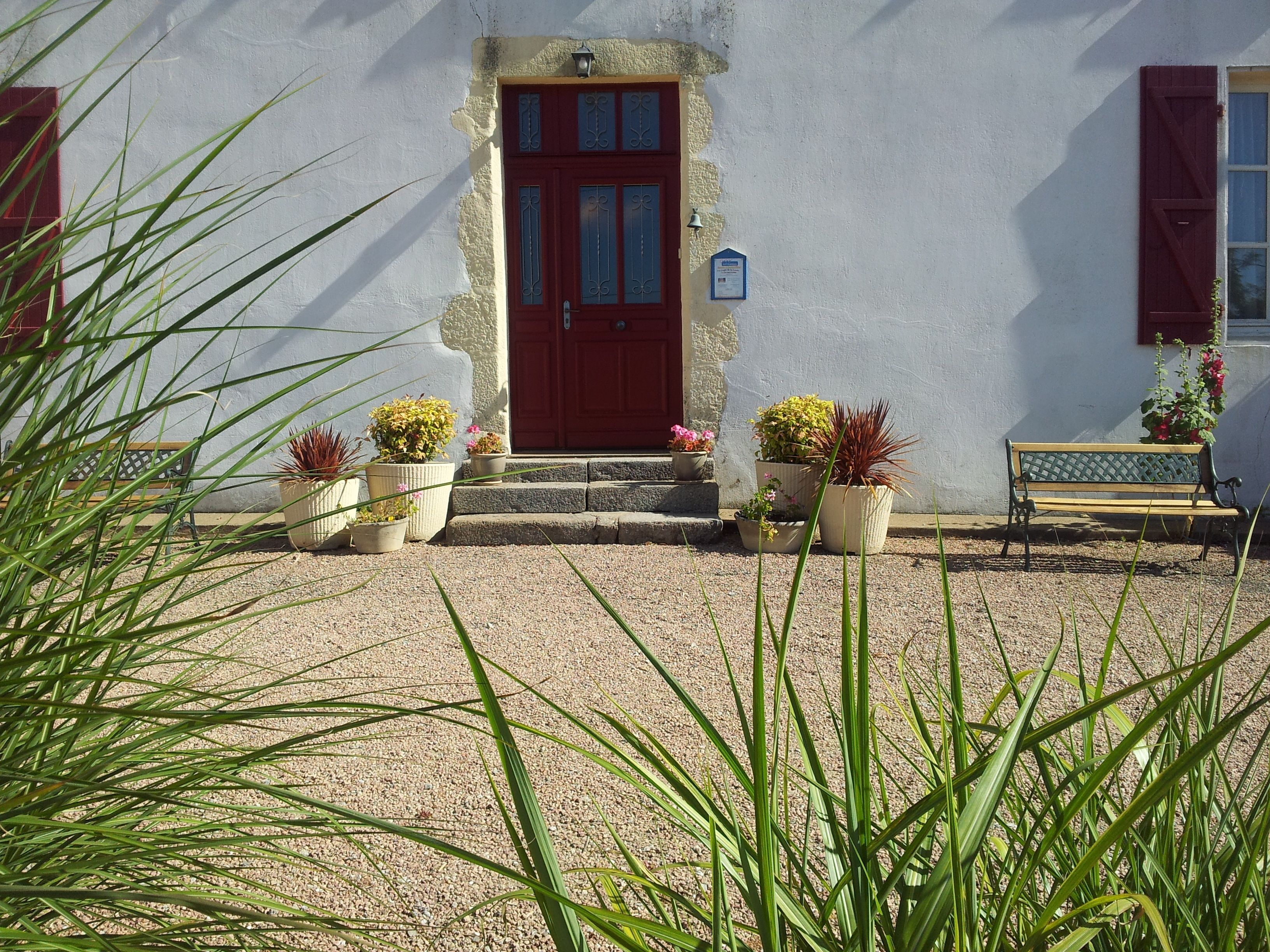 Entrée de l’hébergement
