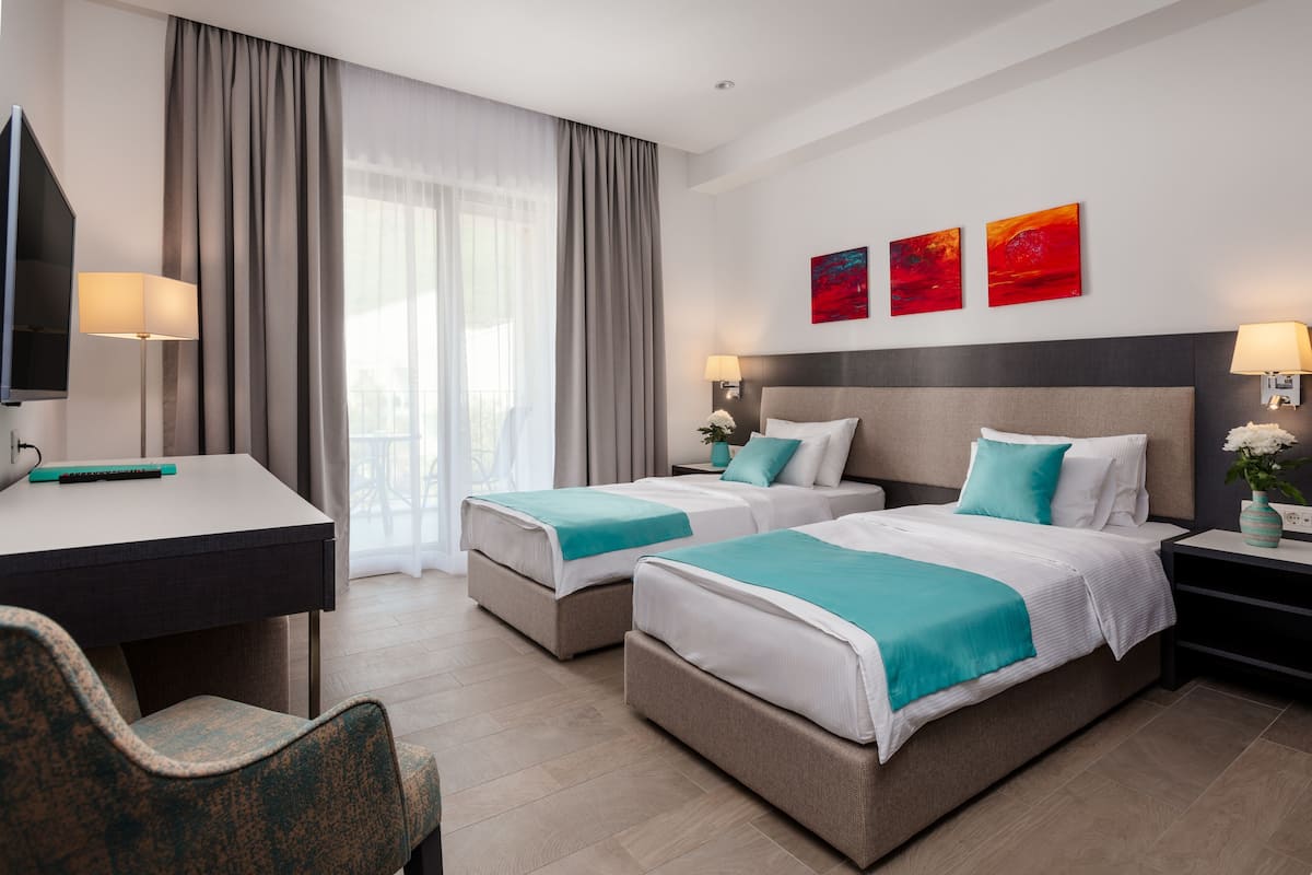 Superior tweepersoonskamer | 1 slaapkamer, lakens van Egyptisch katoen, luxe beddengoed