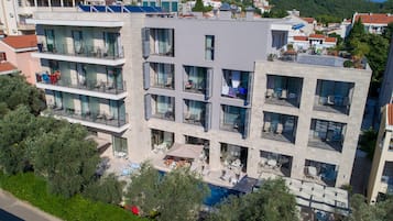 Fassade der Unterkunft