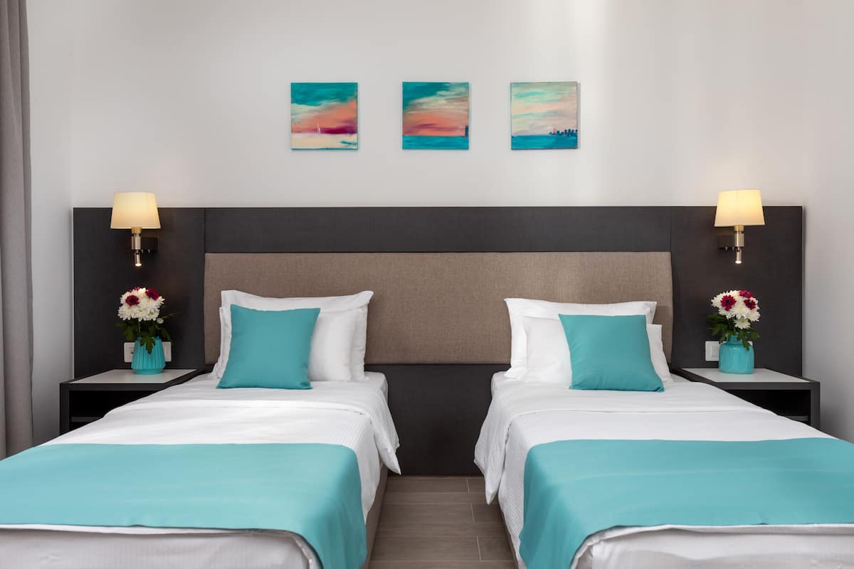 1 slaapkamer, lakens van Egyptisch katoen, luxe beddengoed