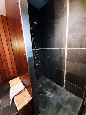 Estudio | Regadera en el baño