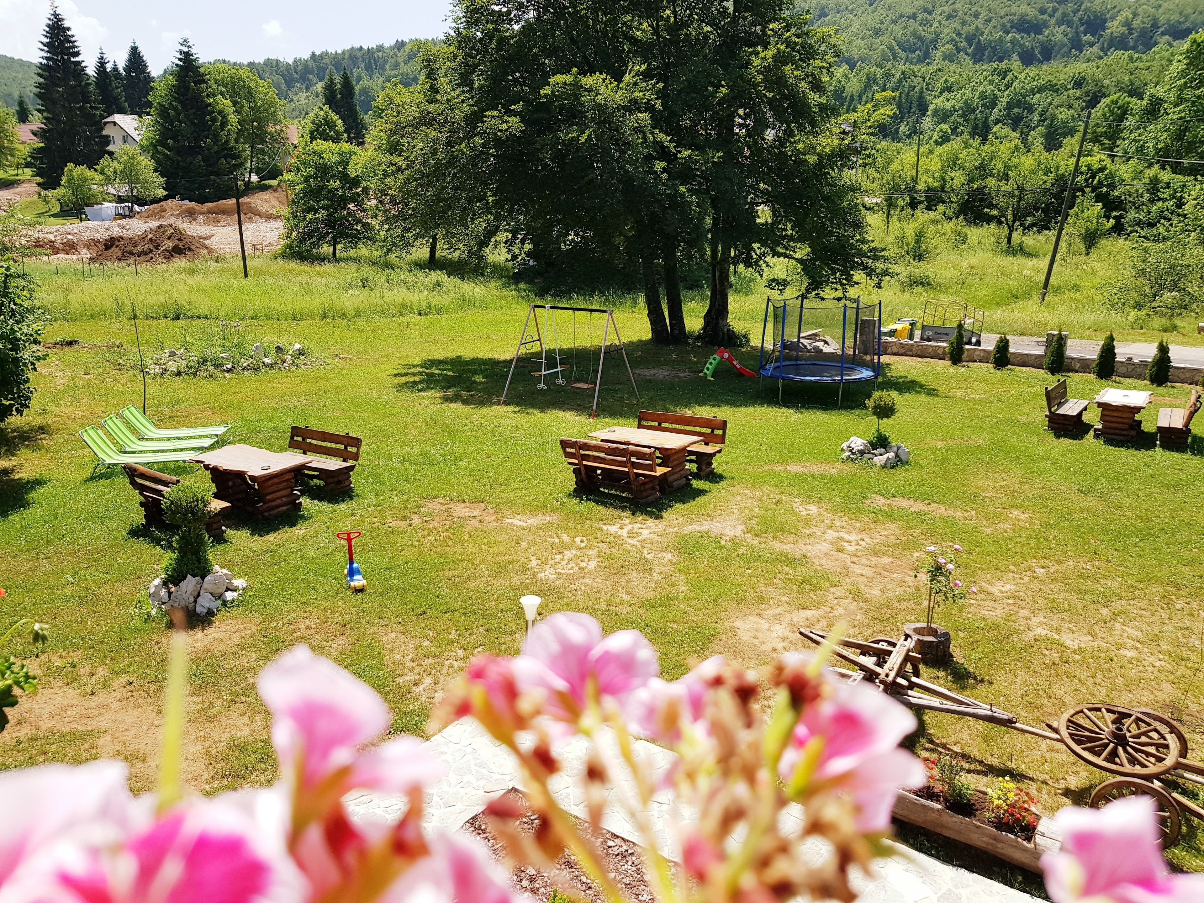 Vista al jardín
