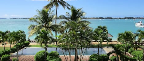 Vue sur la plage/l’océan