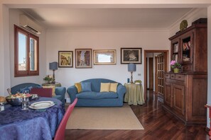 Apartment, 3 Bedrooms | Living area | TV - Florence Duomo View (Florence)
