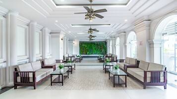 Sitteområde i lobbyen