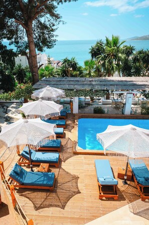 Deluxe Suite with Sea view | Balcony - Hotel Saranda (Sarandë)