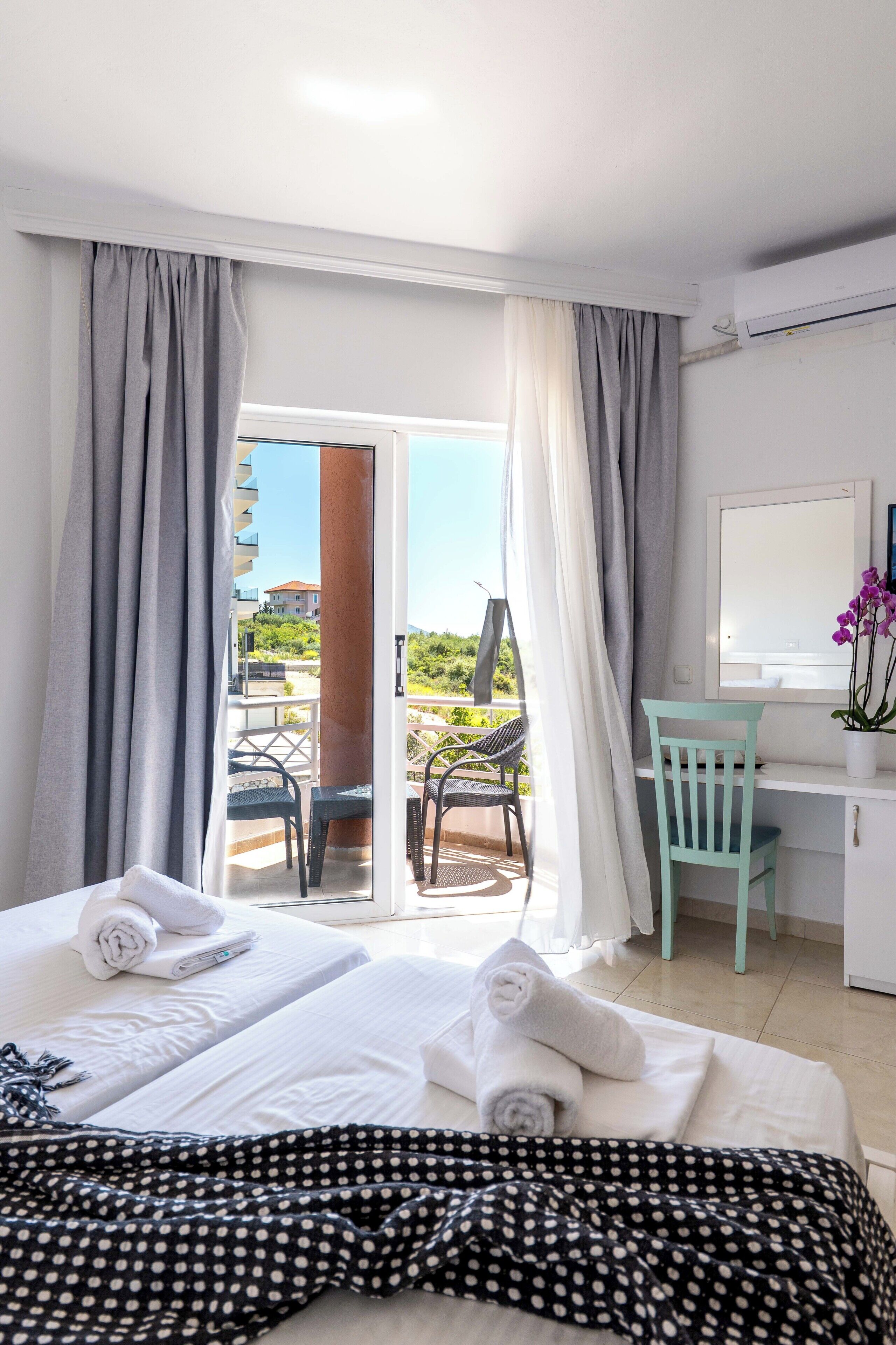 Desk, iron/ironing board, free WiFi, bed sheets