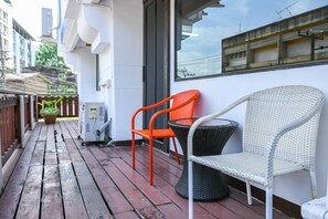 ห้องดีลักซ์ดับเบิล | ระเบียง