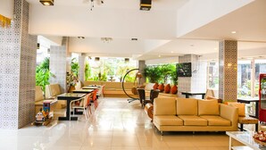Sitteområde i lobbyen