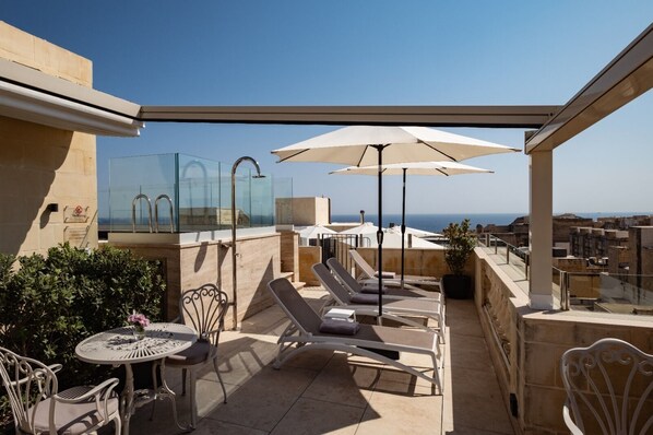 Terrasse sur le toit