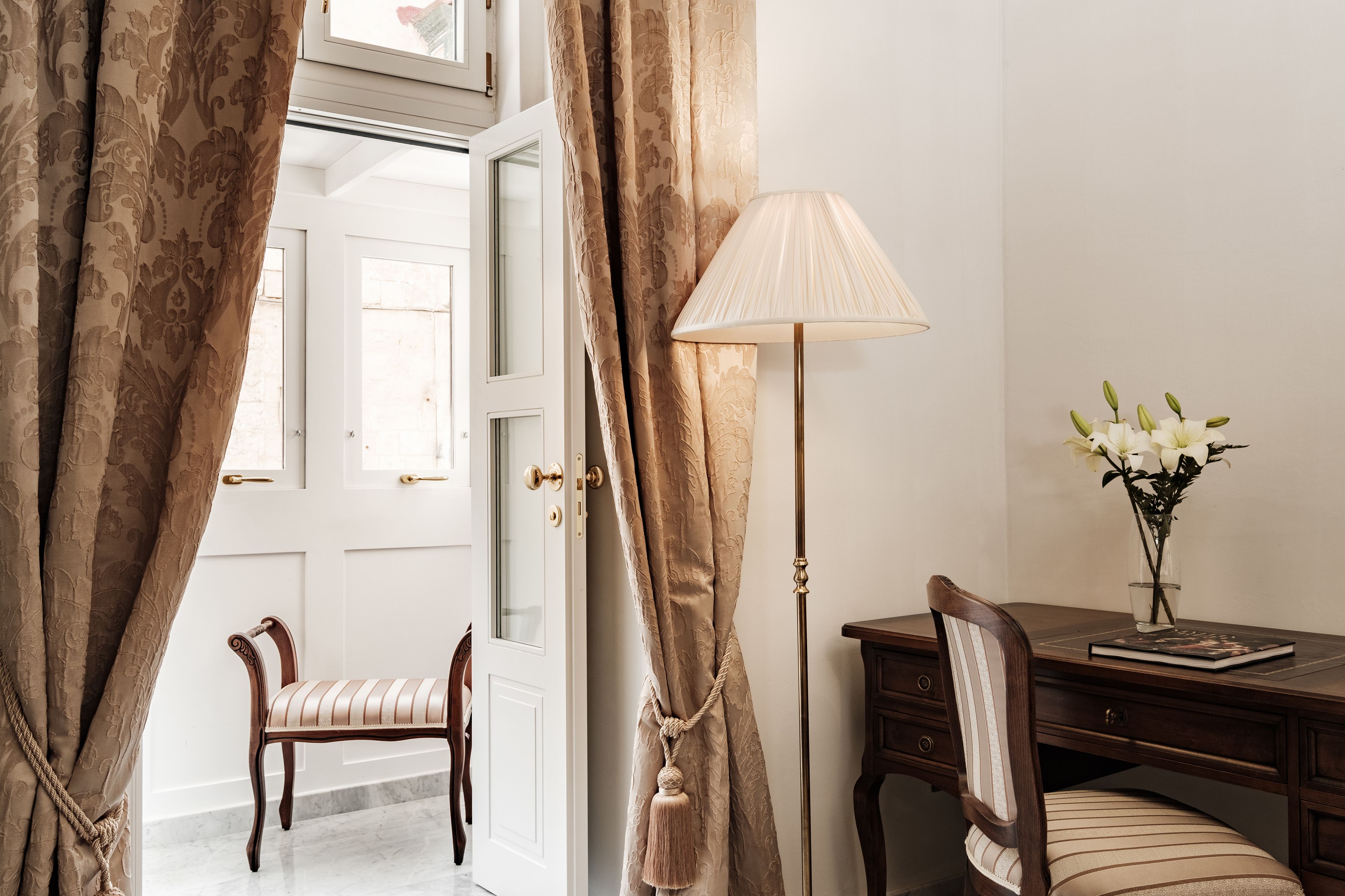 deluxe double or twin room, balcony, city view | view from room