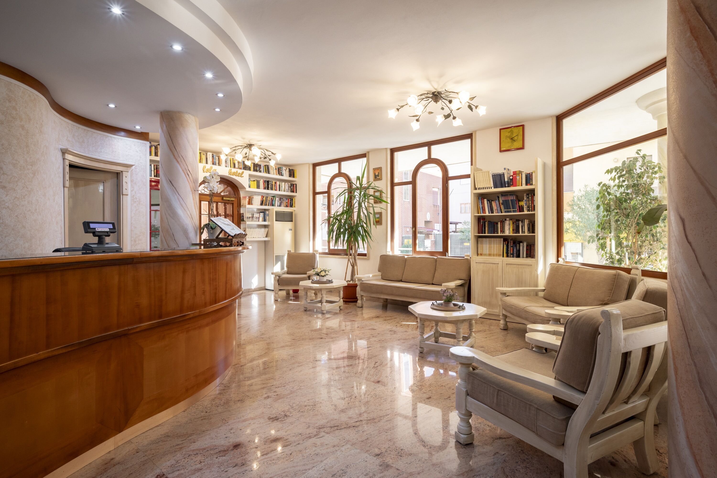 Sitzecke in der Lobby