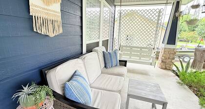 Cozy Bungalow Near Downtown - Pool, Fire Pit, Custom Loft, Family Friendly