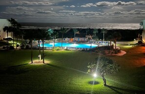 Indoor pool, a heated pool
