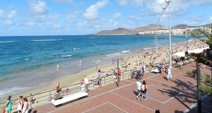 Vista Dorada al mar balcĂłn-Wifi By Canariasgetaway