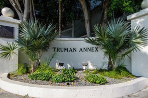 Exterior detail - MARLIN BLUE in the Truman Annex (Key West)