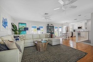 Living area - Marlin Blue at the Truman Annex in Key West (Key West)