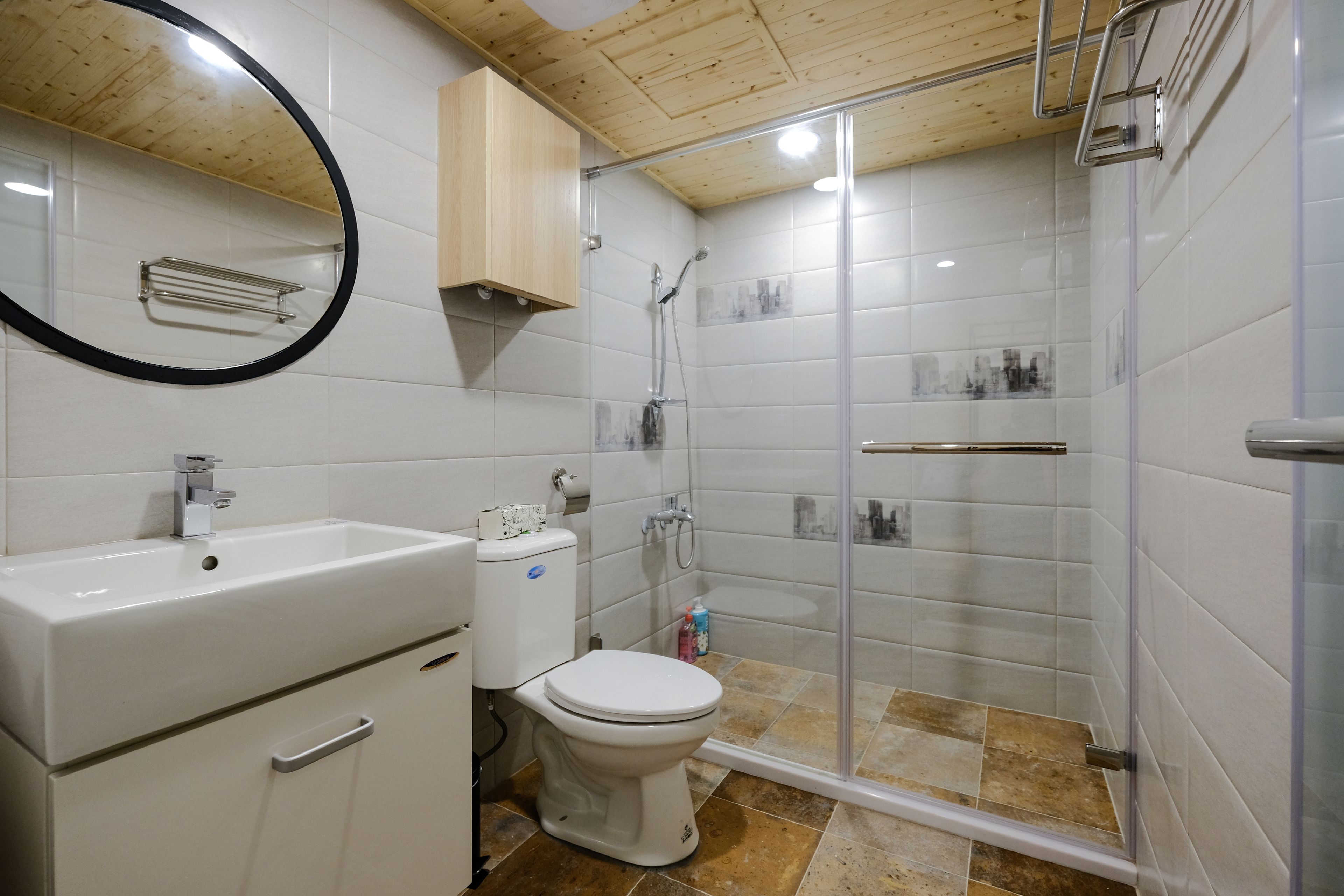 economy double room, 1 bedroom | bathroom | shower, rainfall showerhead, hair dryer, slippers