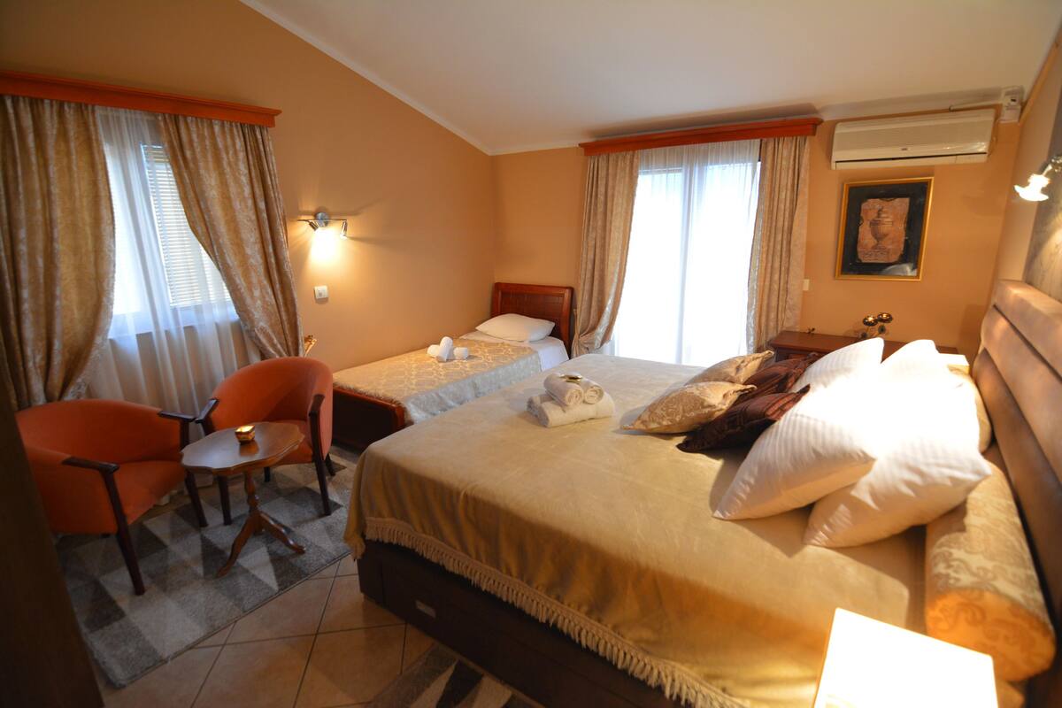 Appartement, 1 chambre, vue mer | 1 chambre, coffres-forts dans les chambres, bureau