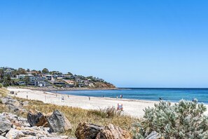 Accommodatie ligt op het strand