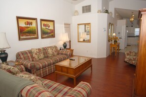 TV, video games, DVD player, table football