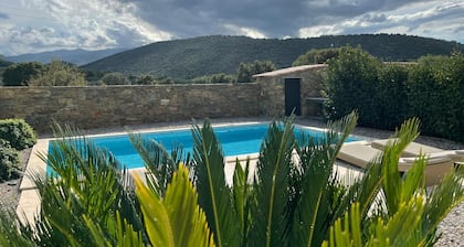 Contemporary villa with private pool 5 min from the beaches