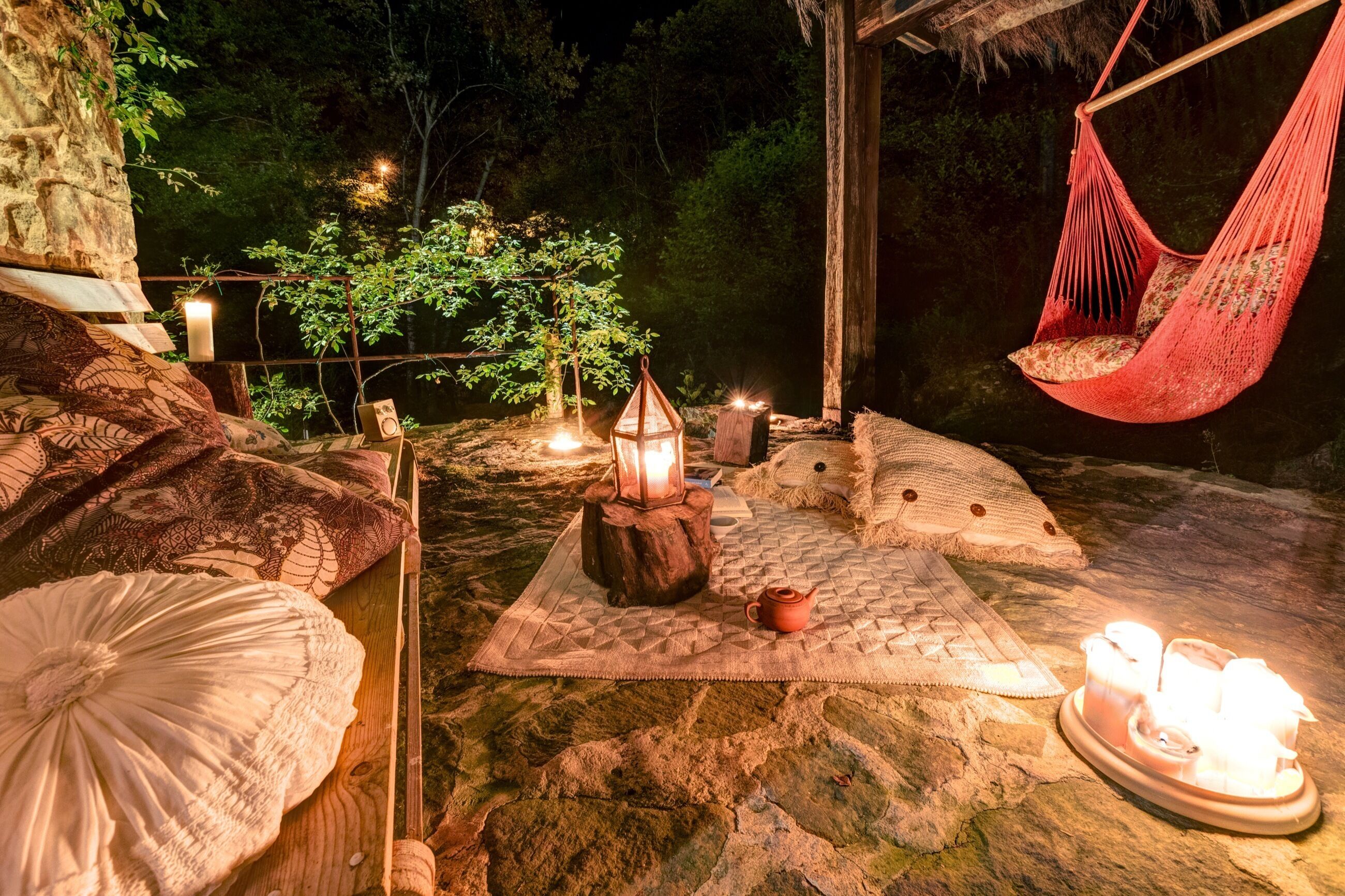 Overnatningsstedets område