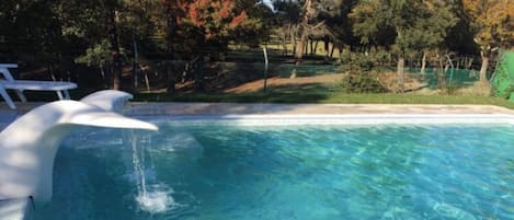 Udendørs pool, opvarmet pool