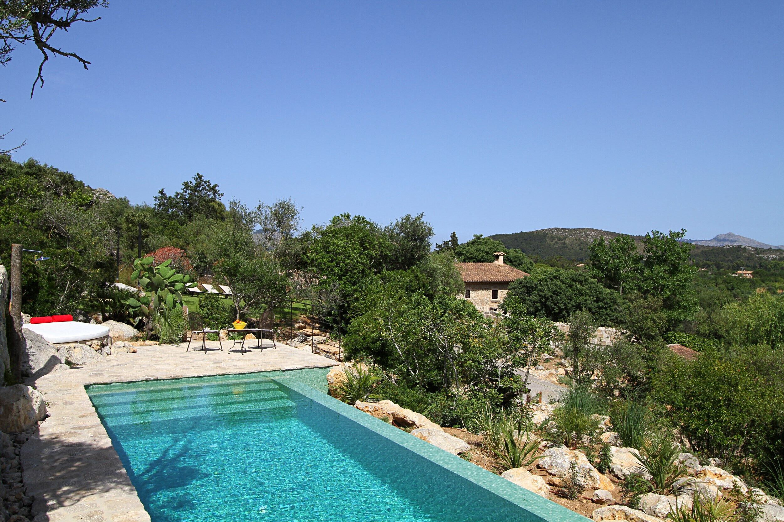 An infinity pool