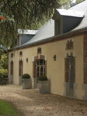 Façade de l’hébergement