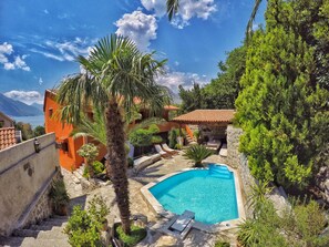 Outdoor pool - Apartments Nikcevic (Kotor)