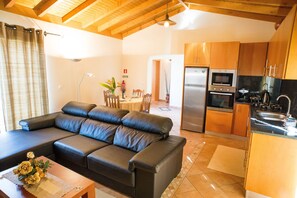 Televisión y chimenea 