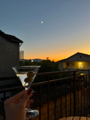 Comfort Apartment, Balcony, Partial Sea View | Terrace/patio
