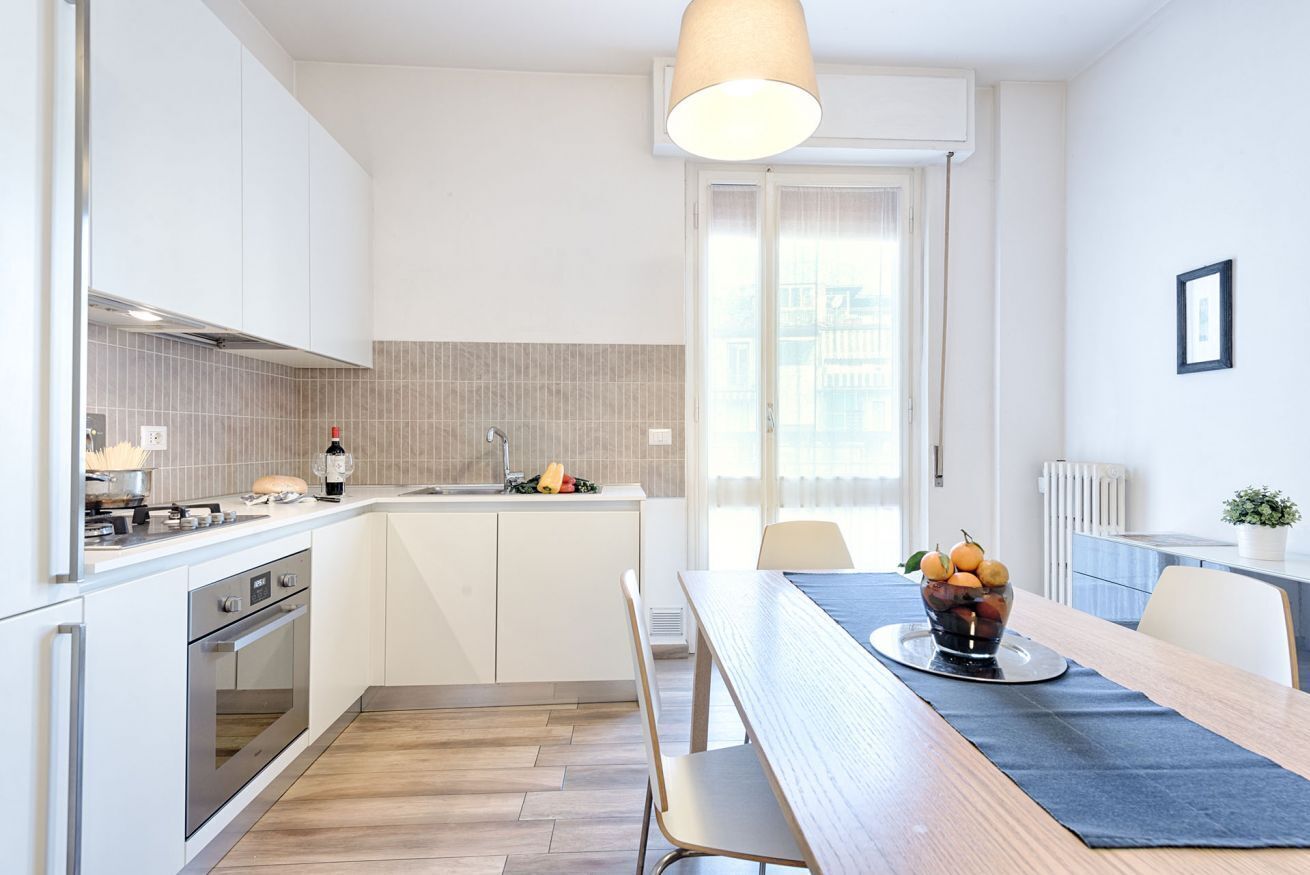 Fridge, oven, stovetop, toaster