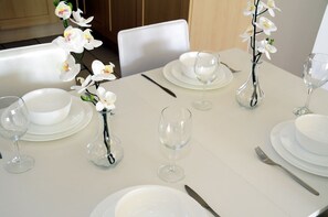 Dining - LUXURY SEAFRONT BEACH APARTMENT <br> (Eastbourne east sussex)