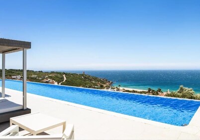 Villa Amaranta- 25 m swimming pool- Spa- Sauna. Beach View