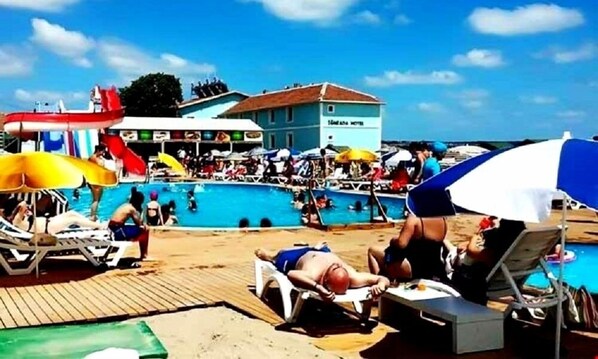 Seasonal outdoor pool