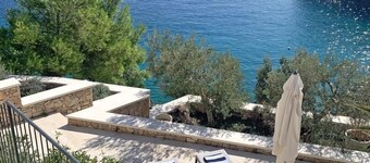 Villa en pierre avec jacuzzi et plage privée Brac Croatie