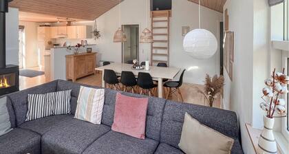 Lovely home in ørsted with sauna
