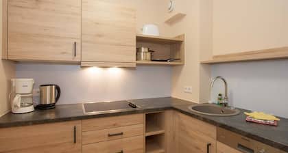 Dachstudio mit separatem Schlafzimmer