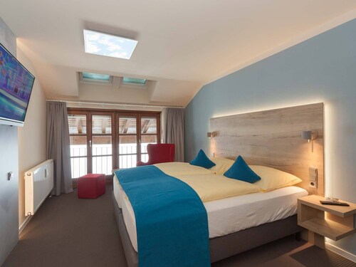 Dachstudio mit separatem Schlafzimmer