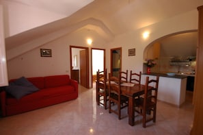 Apartment, 2 Bedrooms (A3) | Living area - Case Vacanze Angiola (Tramonti)
