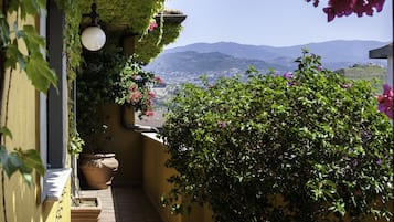 Blick auf die Berge