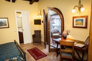 Doppelzimmer, Terrasse | Zimmerausstattung