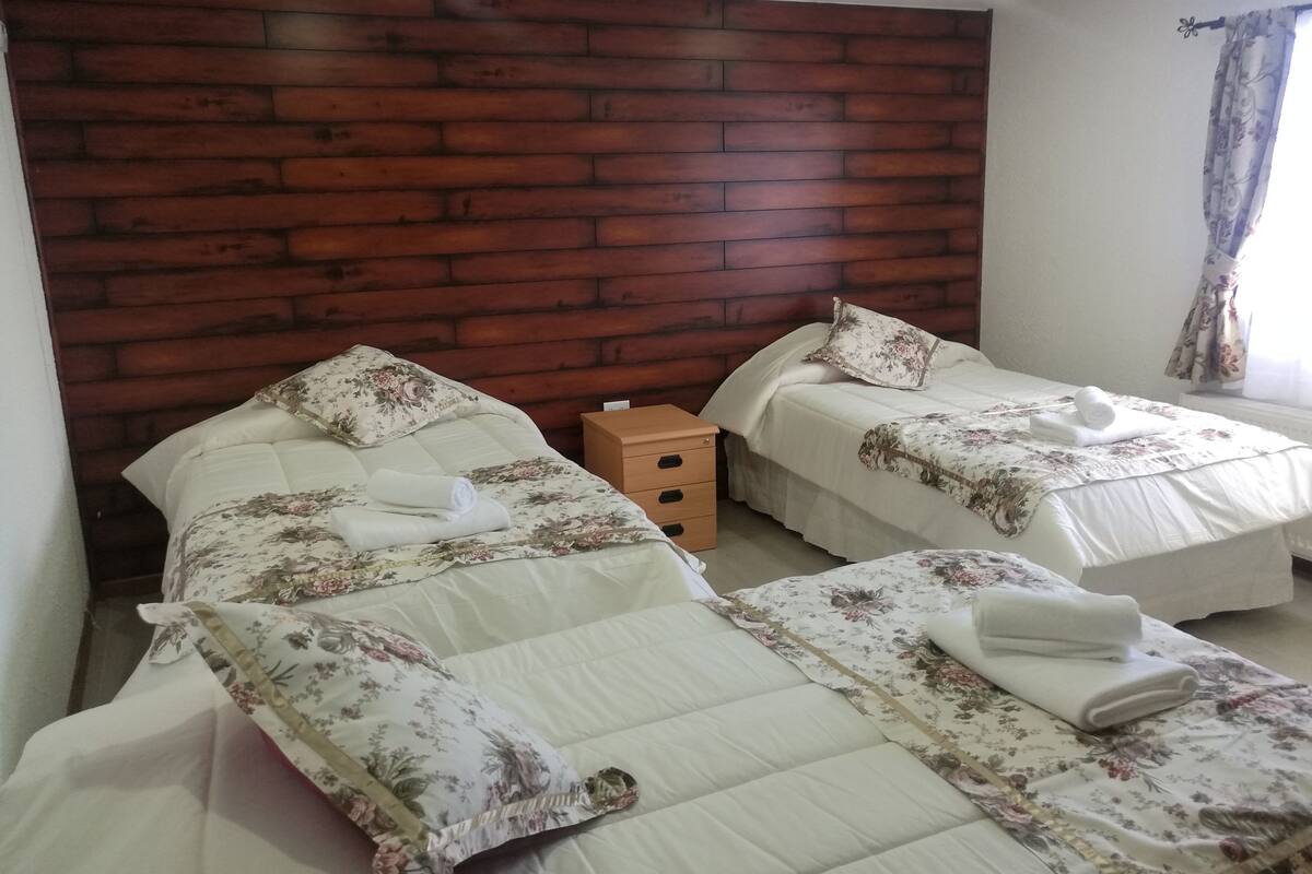 Standard Triple Room, 3 Single Beds, Private Bathroom | Free WiFi, bed sheets