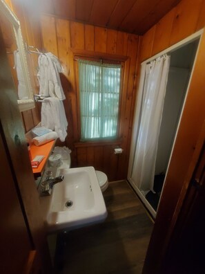 Bathroom - Bayview Lakefront Motel (St Ignace)