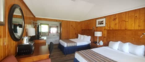 Chambre Deluxe, 2 lits doubles, réfrigérateur | Commodité de la chambre
