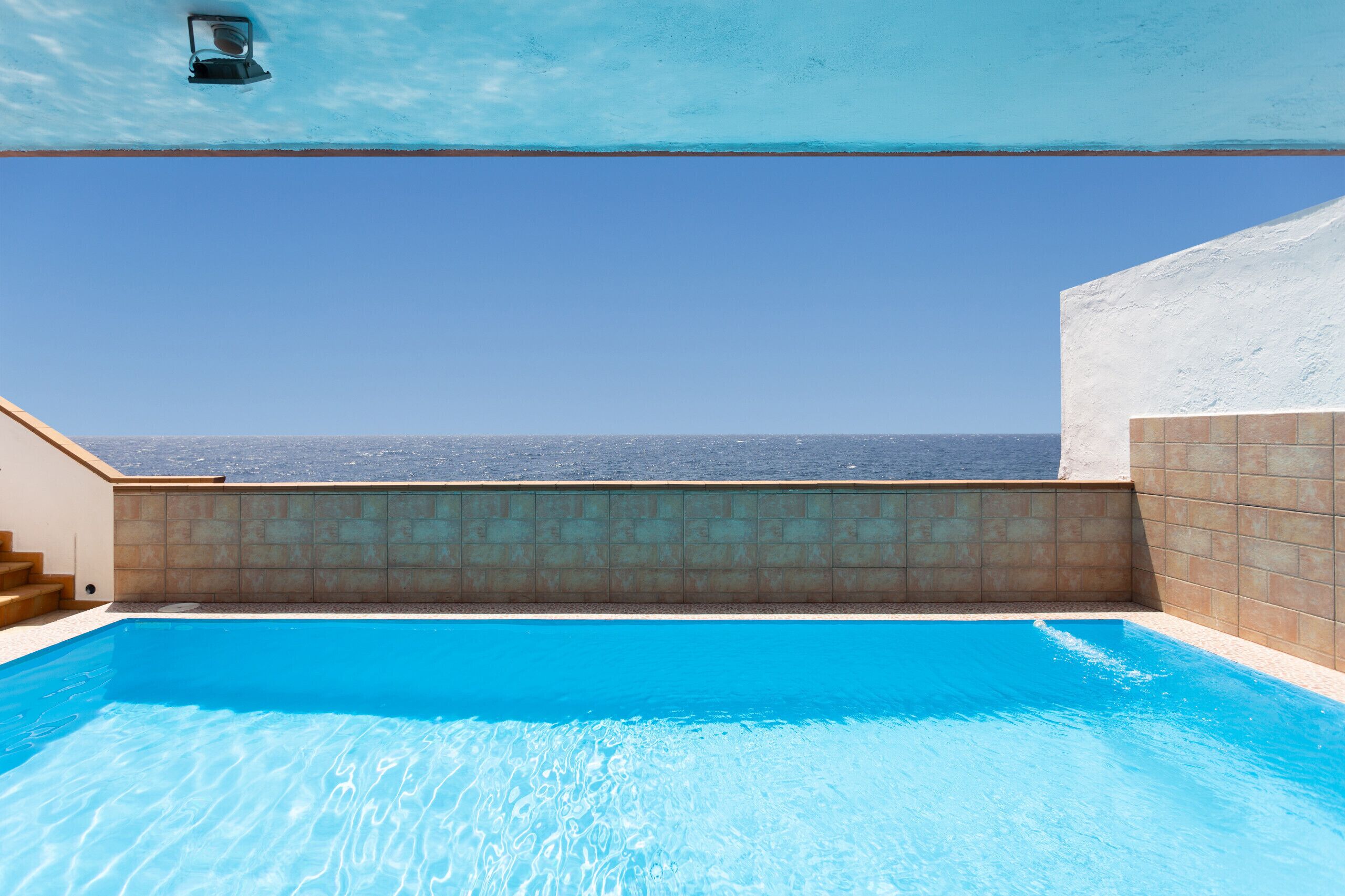 Una piscina climatizada